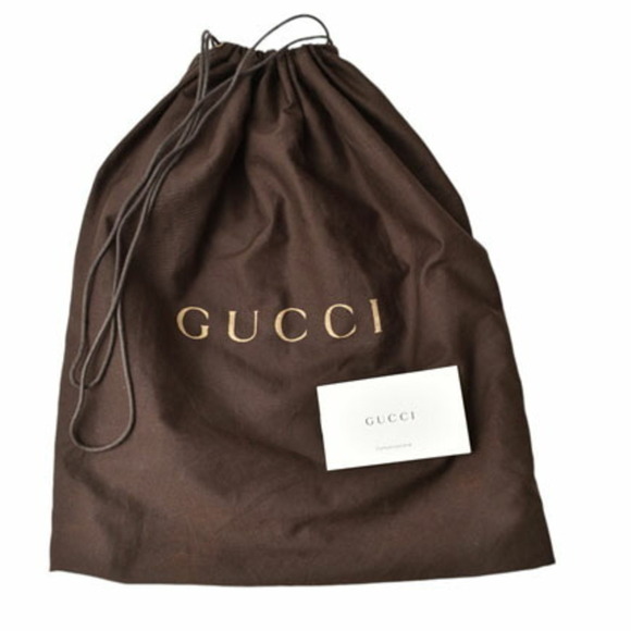 GUCCI Brown Leather Shoulder Bag - Picture 14 of 14